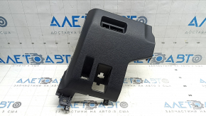 Driver's knee pad for Toyota Rav4 19-25, black, without heated steering wheel, hybrid, scratches