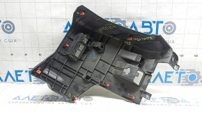 Driver's knee pad for Toyota Rav4 19-25, black, without heated steering wheel, hybrid, scratches