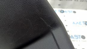 Rear center console trim for Ford Fusion mk5 17-20, black, under air vents, scratches, broken fasteners