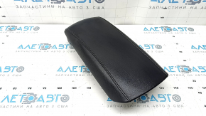 Armrest Ford Fusion mk5 17-20 leather, black, with 2 locks and box, crack