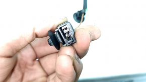 Wiring of driver's seat cushion of Audi A6 C8 19-25 with sensor, wire is broken