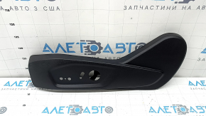 Driver's seat control cover for Ford Fusion mk5 17-20, black, worn