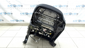 Driver's seat Ford Escape MK4 21-22 without airbag, mechanical, heated, gray and black fabric, dry cleanable, fabric defect