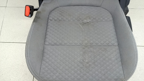 Driver's seat Ford Escape MK4 21-22 without airbag, mechanical, heated, gray and black fabric, dry cleanable, fabric defect