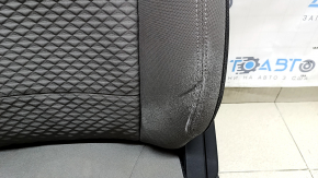 Driver's seat Ford Escape MK4 21-22 without airbag, mechanical, heated, gray and black fabric, dry cleanable, fabric defect