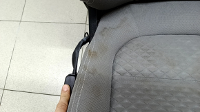 Driver's seat Ford Escape MK4 21-22 without airbag, mechanical, heated, gray and black fabric, dry cleanable, fabric defect