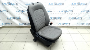 Passenger seat Ford Escape MK4 21-22 without airbag, mechanical, heated, gray and black fabric, dry cleanable