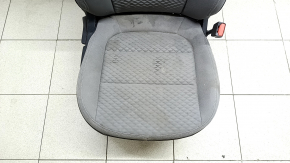 Passenger seat Ford Escape MK4 21-22 without airbag, mechanical, heated, gray and black fabric, dry cleanable