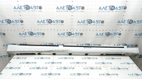 Right threshold Ford Fusion mk5 13-20 white, with seal, dented fasteners, scratches