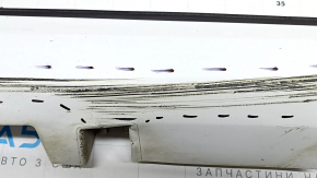 Right threshold Ford Fusion mk5 13-20 white, with seal, dented fasteners, scratches