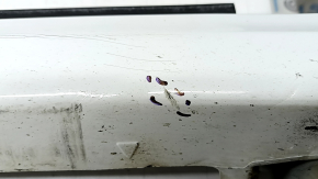 Right threshold Ford Fusion mk5 13-20 white, with seal, dented fasteners, scratches