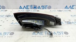 Inner taillight, right, Ford Fusion mk5 19-20, halogen+LED, with chrome level 3, scratched