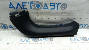 Right trunk door trim Toyota Rav4 19-25 black, scuffed