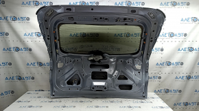 Naked tailgate with glass Ford Escape MK4 20-22 blue GP, with spoiler, brake light, trapezoid, wiper arm and cap, scratches on glass, bump, cracked wiper arm