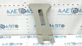 Center pillar trim, upper belt, left, Ford Fusion mk5 17-20, gray, scratches