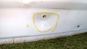 Naked trunk door with glass Toyota Rav4 19-25 white 040, bump, chips, scratches