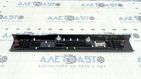 Front left door sill trim Ford Fusion mk5 17-20 black with chrome insert, scratches