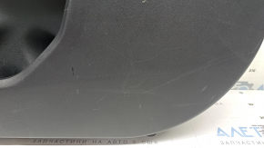 Door trim card front right Ford Escape MK4 20-22 type 2, black, armrest leather black, molding gray, with handle, scratches