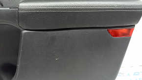 Door trim card front right Ford Escape MK4 20-22 type 2, black, armrest leather black, molding gray, with handle, scratches