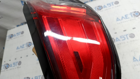 Left outer wing light Ford Escape MK4 20-22 halogen, with plug, scratches
