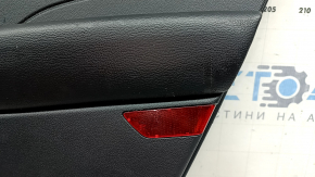Door trim, rear right card, Ford Escape MK4 20-22 type 2, black, armrest, black leather, with handle, scratches, dry-cleanable
