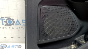 Door trim, rear right card, Ford Escape MK4 20-22 type 2, black, armrest, black leather, with handle, scratches, dry-cleanable