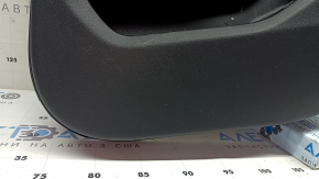 Door trim, rear right card, Ford Escape MK4 20-22 type 2, black, armrest, black leather, with handle, scratches, dry-cleanable