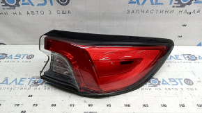 Outer wing light, right Ford Escape MK4 20-22 halogen, with plug, scratches, crack