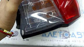 Outer wing light, right Ford Escape MK4 20-22 halogen, with plug, scratches, crack