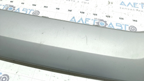 Ford Escape MK4 20-22 rear bumper lip, gray, without towbar for 2 pipes, scratches, worn