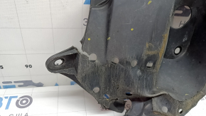 Front bumper protection for Toyota Prius V 12-17, torn and worn
