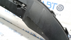 Front bumper lip for Ford Escape MK4 20-22 without parking sensors, structure, cracked fasteners, scratches
