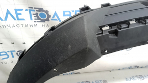Front bumper lip for Ford Escape MK4 20-22 without parking sensors, structure, cracked fasteners, scratches