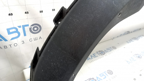 Front bumper lip for Ford Escape MK4 20-22 without parking sensors, structure, cracked fasteners, scratches