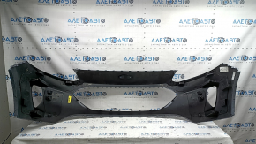 Front bumper bare Ford Escape MK4 20-22 without parking sensors, blue, scratches, worn