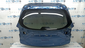 Naked trunk door with glass Mazda CX-5 17-25 electric, tinted, blue 45B, bumps, corrosion