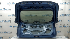 Naked trunk door with glass Mazda CX-5 17-25 electric, tinted, blue 45B, bumps, corrosion
