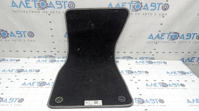 Interior mat fabric front right Audi A6 C8 19-25 dark gray with light gray edging