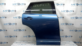 Rear right door assembly Mazda CX-5 17-25 tinted, blue 45B, dents, bumps