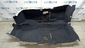 Audi A6 C8 19-19 black floor covering, ready to clean