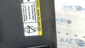 Left visor Mazda CX-5 20-25 black, with LED backlight, without hook, for cleaning