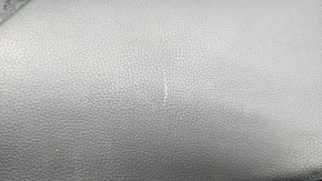Door trim card rear right Toyota Rav4 19-24 black, armrest leather black, plastic insert black, chrome molding, scratches