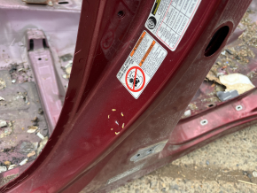 The central left body pillar of a Subaru Forester 19-24 SK on the body, dents, bumps