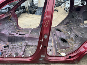 The central left body pillar of a Subaru Forester 19-24 SK on the body, dents, bumps