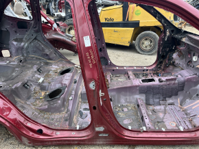 The central right body pillar of the Subaru Forester 19-24 SK on the body, dents, bumps