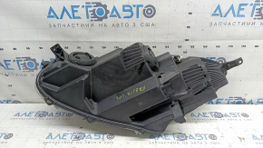 Front right headlight Ford Escape MK4 20-22 halogen + LED DRL, polished, scratches