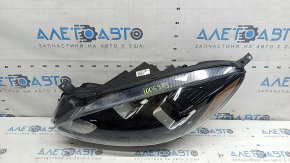 Front left headlight Ford Escape MK4 20-22 halogen + LED DRL, polished, scratches
