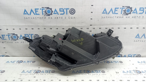 Front left headlight Ford Escape MK4 20-22 halogen + LED DRL, polished, scratches