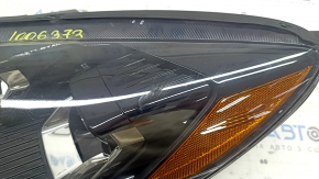 Front left headlight Ford Escape MK4 20-22 halogen + LED DRL, polished, scratches