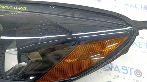 Front left headlight Ford Escape MK4 20-22 halogen + LED DRL, polished, scratches